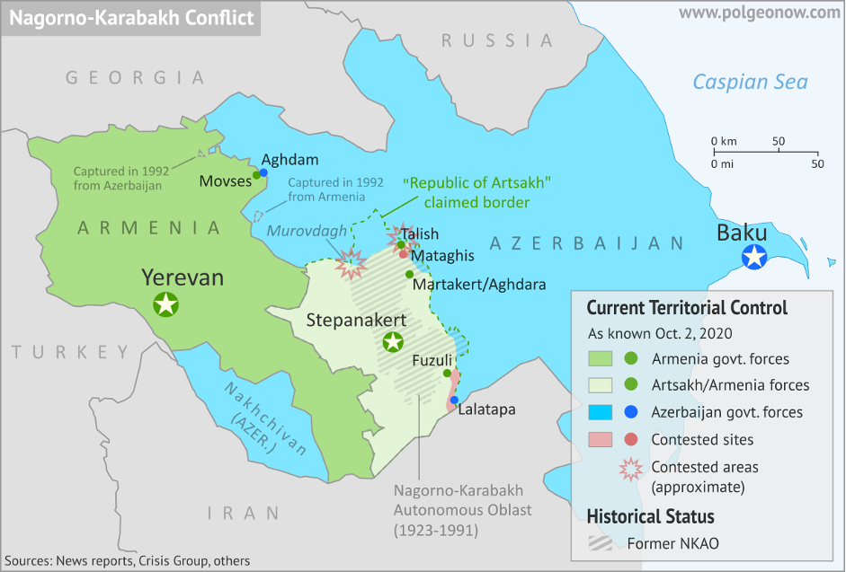 Nagorno-Karabakh: The War Between Armenia and Azerbaijan Explained